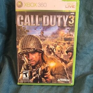 Call of Duty 3 for Xbox 360 - Green Case by
